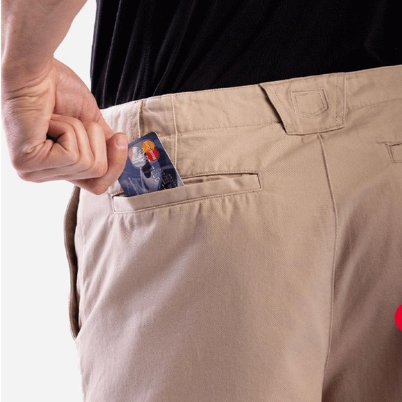 GRAY SCOTTeVEST HIDDEN CARGO SHORTS - NEW IN PACKAGE - SIZE 42 - Picture 9 of 13